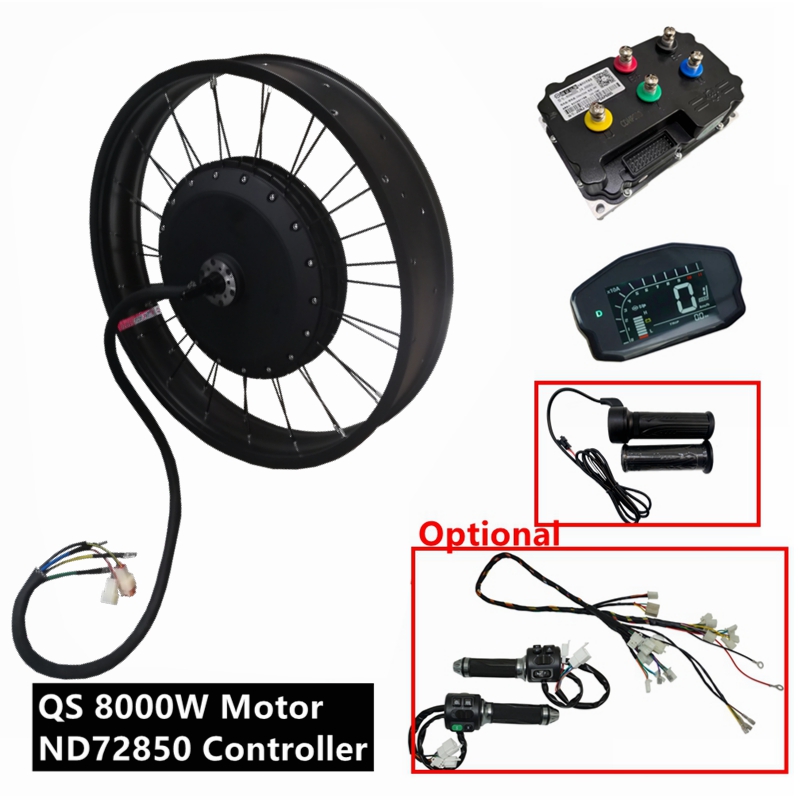 Kit de Bicicleta Elétrica NBpo - Qs273 Hub Motor 8000W 72V avaliação e preço