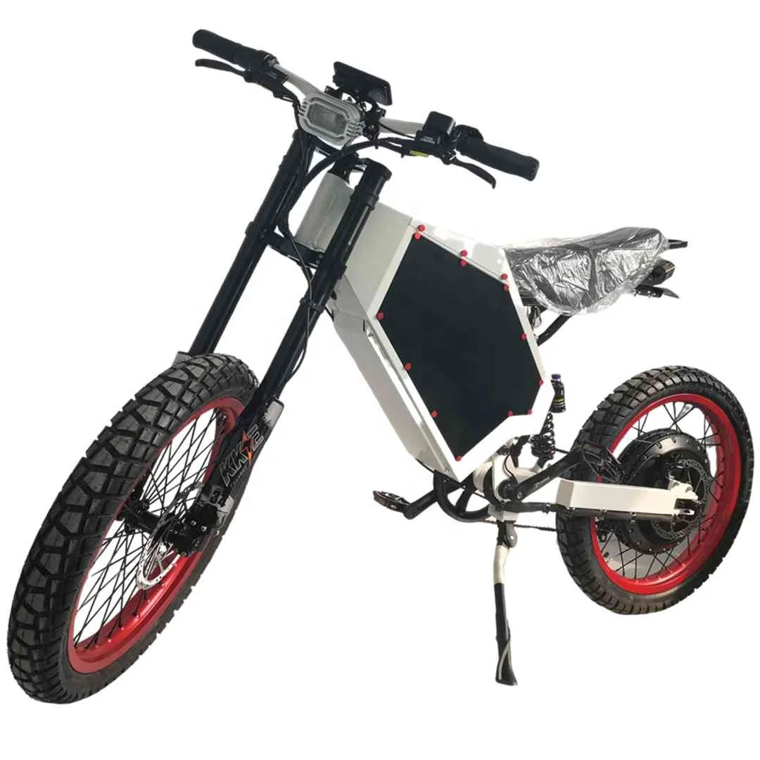 Bicicleta Elétrica Enduro 2026 - 8000W Stealth Bomber Ebike avaliação e preço