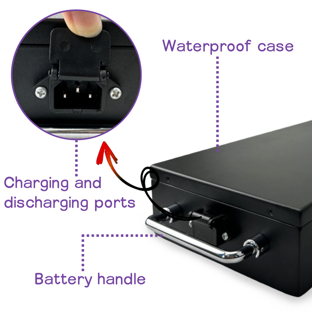 Bateria de lítio à prova d'águ - 60V 30Ah Electric Scooter Battery avaliação e preço