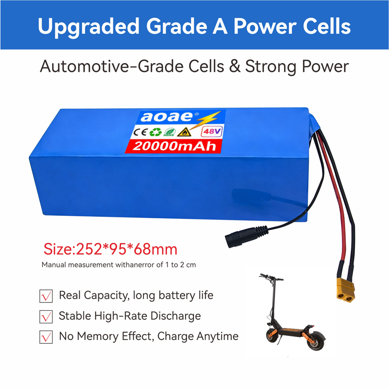 Bateria para Scooter Elétrico  - 60V 30Ah Electric Scooter Battery avaliação e preço